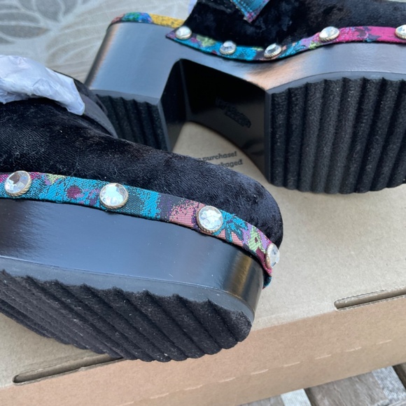 Dr Scholl's x Iris Apfel Original Joy Clog $240 Retail - 7 NIB Limited Edition - Picture 11 of 13